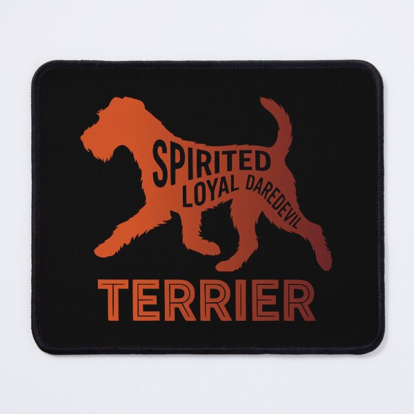 Item preview, Vintage Daredevil Irish Terrier Silhouette designed and sold by Imaginationbeyond.