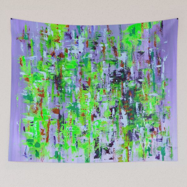 Item preview, Artistic Mosaic, Splashes of Multicolored Paint, Abstract designed and sold by Giovanna2026.