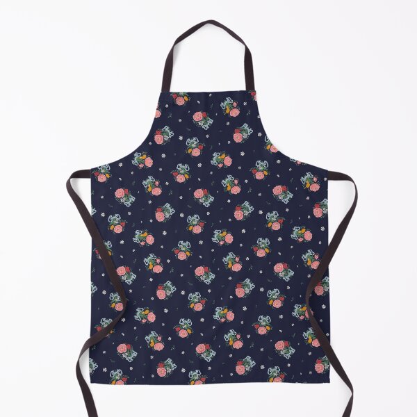 Item preview, Romantic Floral Bouquets – Roses, Peonies, Tulips & Daisies (Navy Blue) designed and sold by vaner-vaner.