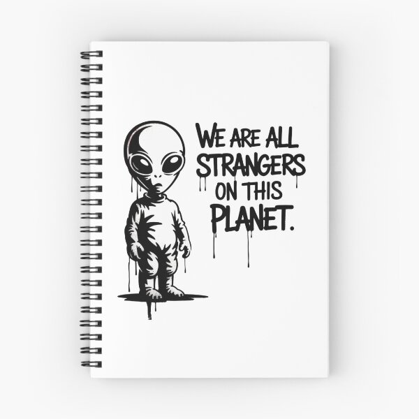 Item preview, Banksy Alien - We are all strangers on this planet designed and sold by 123ks.