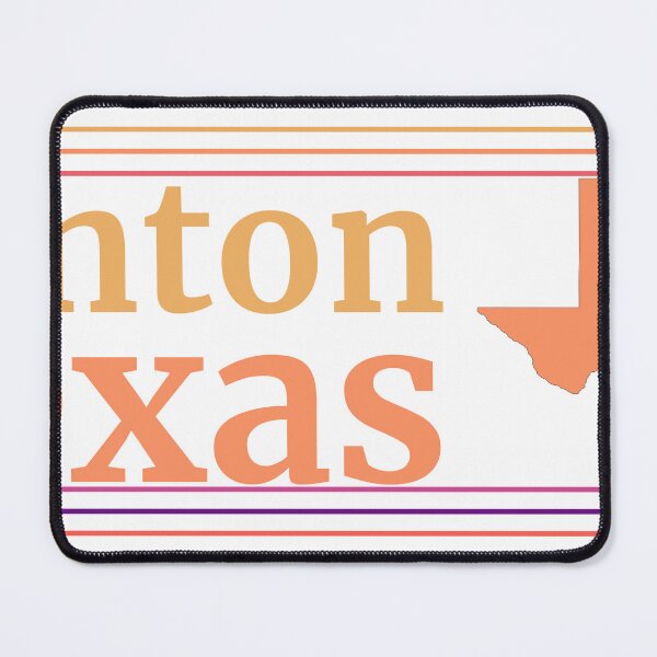 Item preview, Denton Texas City Marked On State Map designed and sold by TheIconSmith.