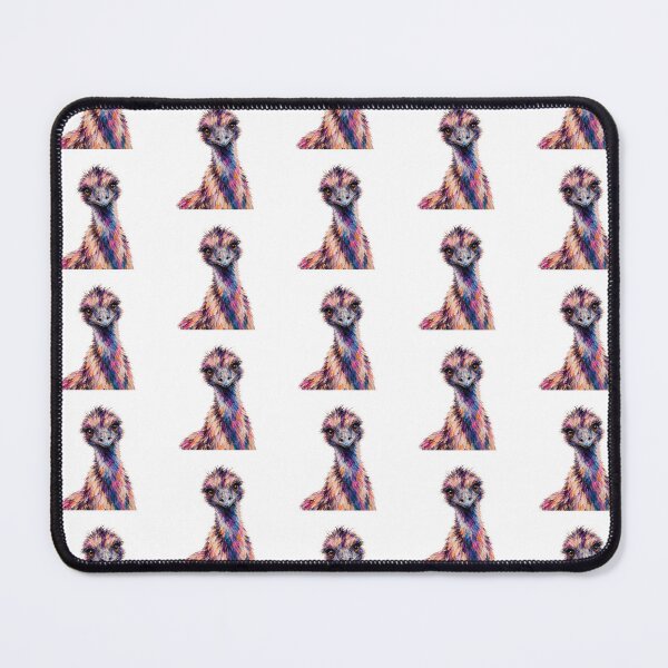 Item preview, Cute Colorful Emu – Modern Palette Knife Animal Painting designed and sold by SLGA-Designs.