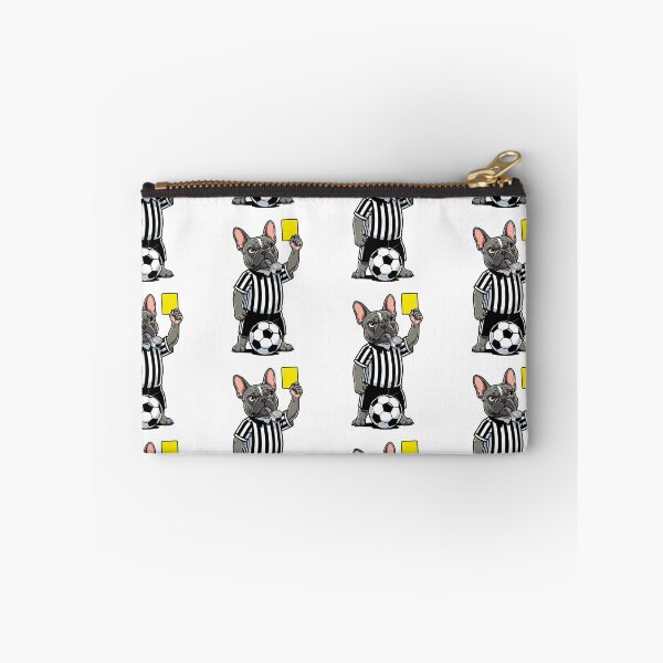 Item preview, The Armchair Referee - Funny French Bulldog Soccer Match Day Art designed and sold by frenchiesociety.co.