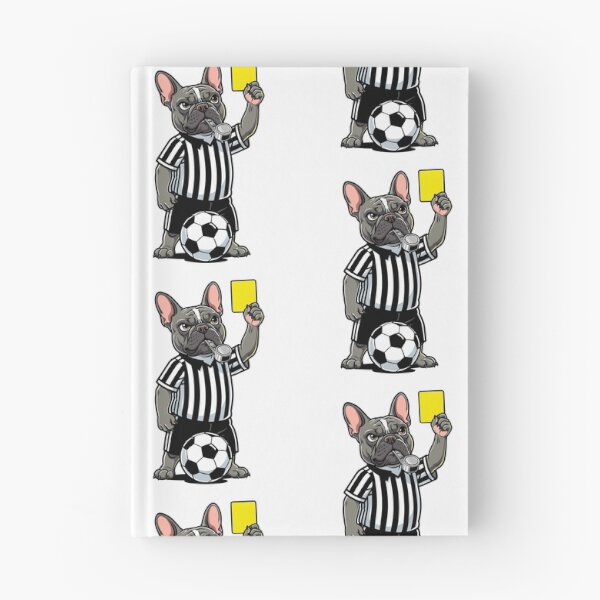 Item preview, The Armchair Referee - Funny French Bulldog Soccer Match Day Art designed and sold by frenchiesociety.co.