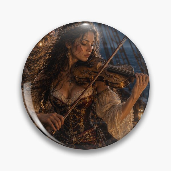 Item preview, Moonlit Violinist of the High Seas designed and sold by photoparadise22.