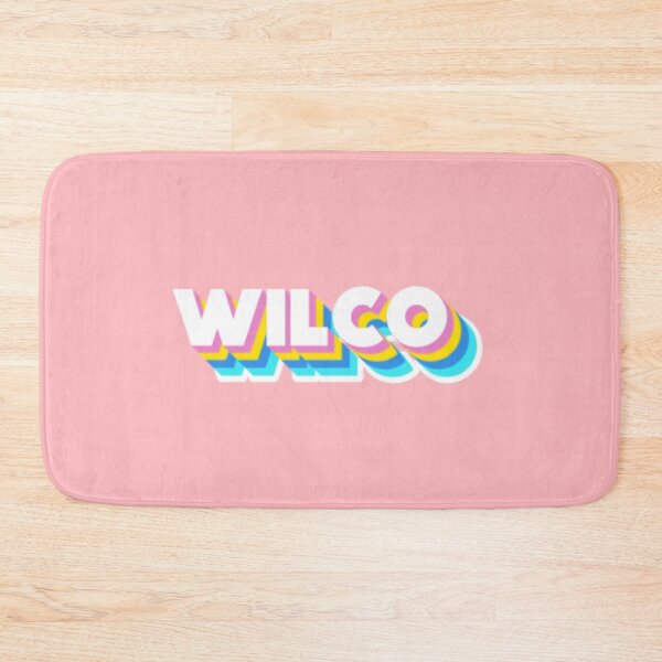 Item preview, Wilco Retro 3D Typography Colorful Pop Art Lettering designed and sold by creativerooney.