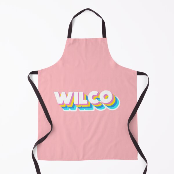 Item preview, Wilco Retro 3D Typography Colorful Pop Art Lettering designed and sold by creativerooney.