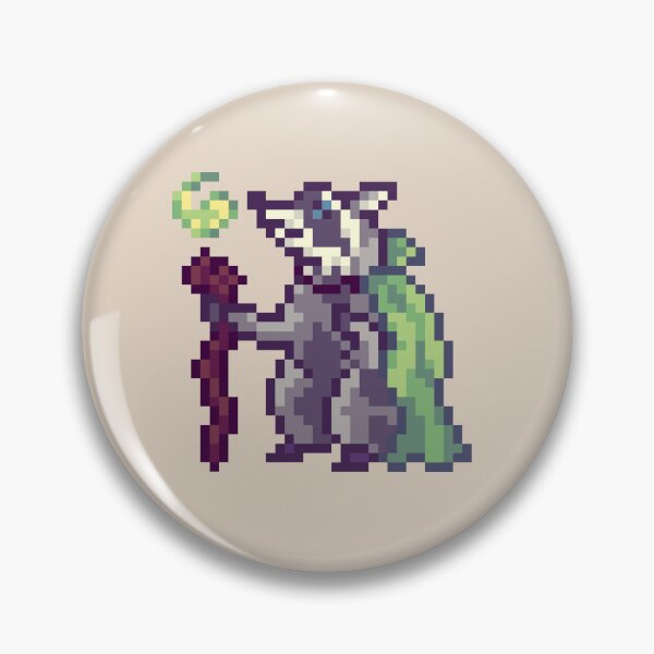 Item preview, Druid Raccoon Pixel Art designed and sold by Curs-3d.