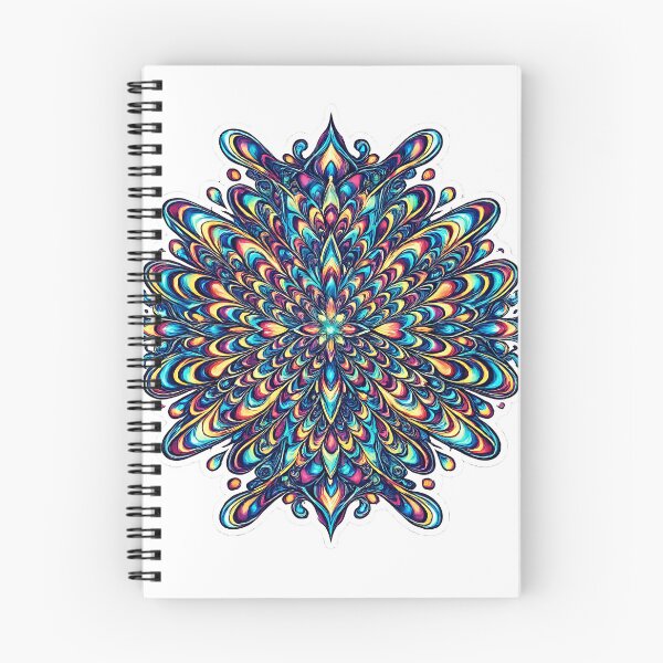 Item preview, Psychedelic Liquid Flare Cosmic Mandala  designed and sold by Jaideep Walia.