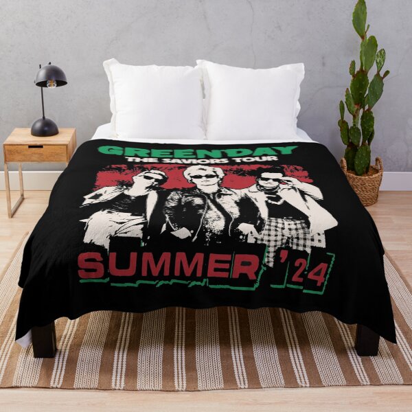Item preview, Green D rock band legends album fan art THE SAVIORS TOUR SUMMER 24 designed and sold by LovPrime.