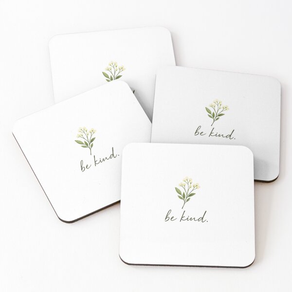 Item preview, Be Kind Wildflower | Minimalist Botanical Quote Design designed and sold by jahiggin.