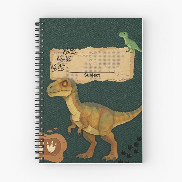 Item preview, Dinosaur Note Book Cover designed and sold by Polaris Digital Arts.
