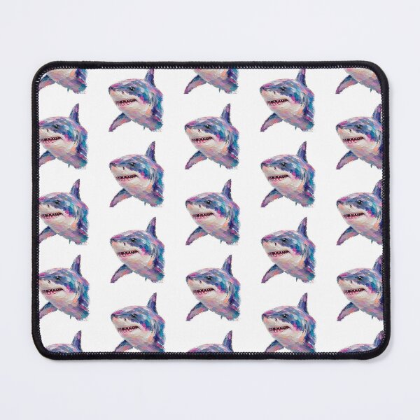 Item preview, Cute Colorful Shark – Modern Palette Knife Animal Painting designed and sold by SLGA-Designs.