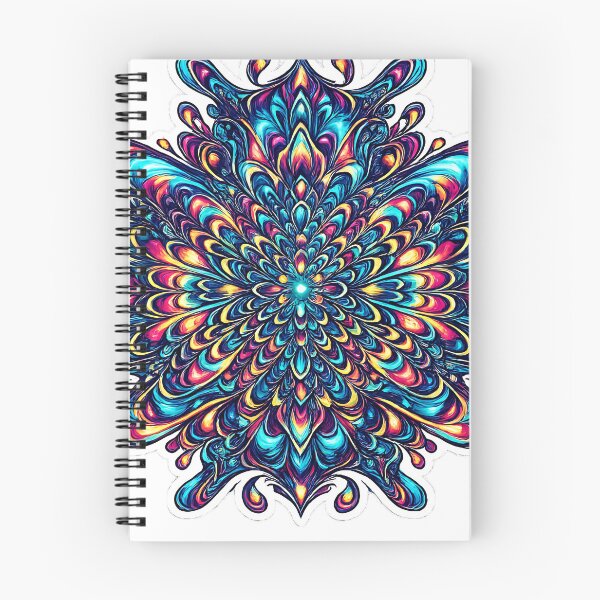 Item preview, Psychedelic Neon Peacock Mandala  designed and sold by Jaideep Walia.