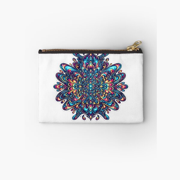 Item preview, Psychedelic Neon Peacock Mandala  designed and sold by Jaideep Walia.