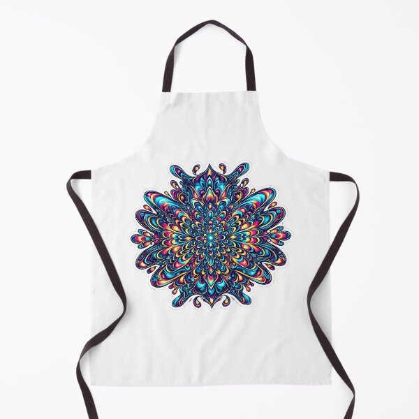 Item preview, Psychedelic Neon Peacock Mandala designed and sold by Jaideep Walia.