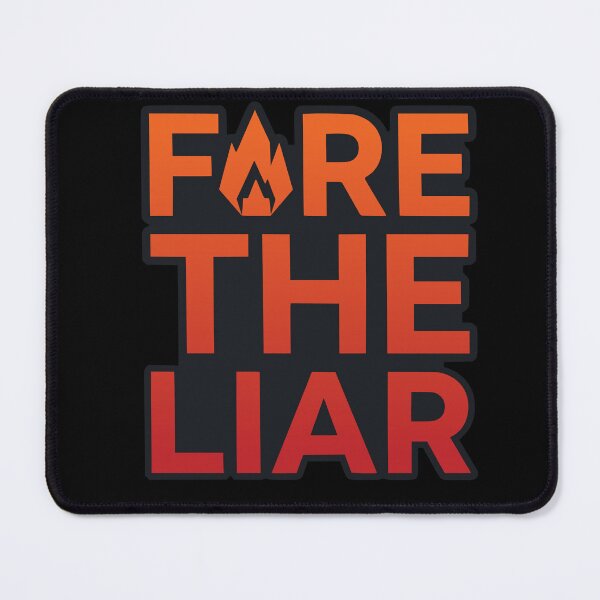 Item preview, Fire The Liar Bold Typography Protest Flame designed and sold by Imaginationbeyond.