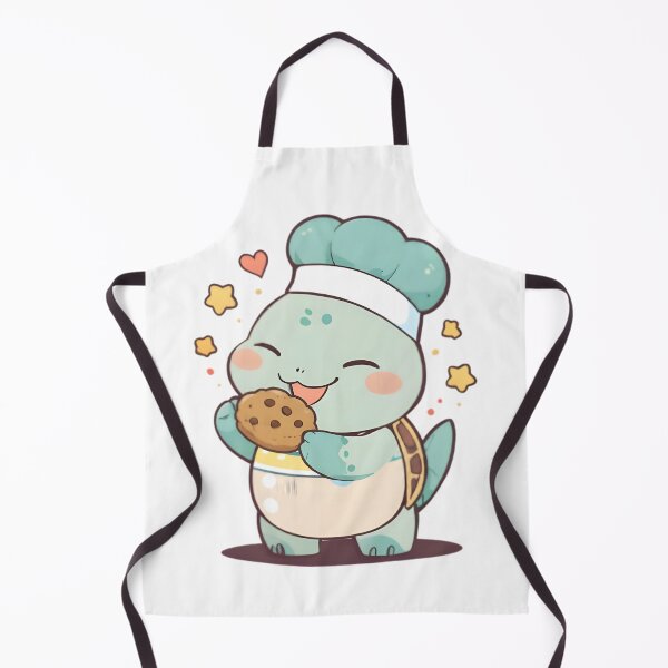 Item preview, Baker Turtle — Cozy Cookie Kawaii Sticker designed and sold by tommysworks.
