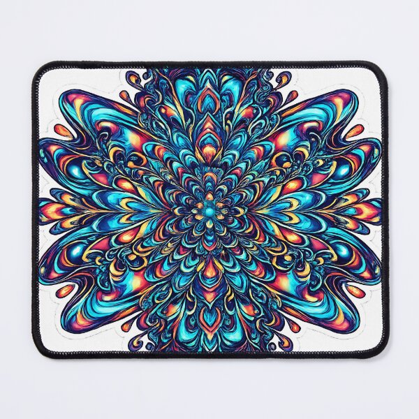 Item preview, Psychedelic Cosmic Mandala art designed and sold by Jaideep Walia.