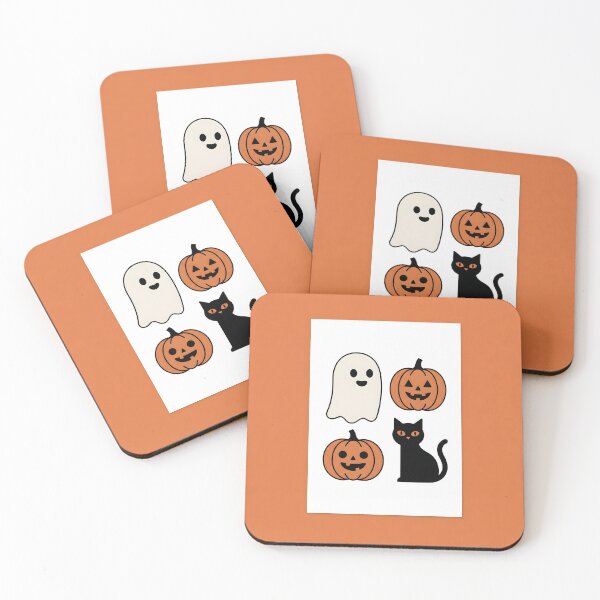 Item preview, Cute Halloween Illustration Art Print designed and sold by KooksStudio.