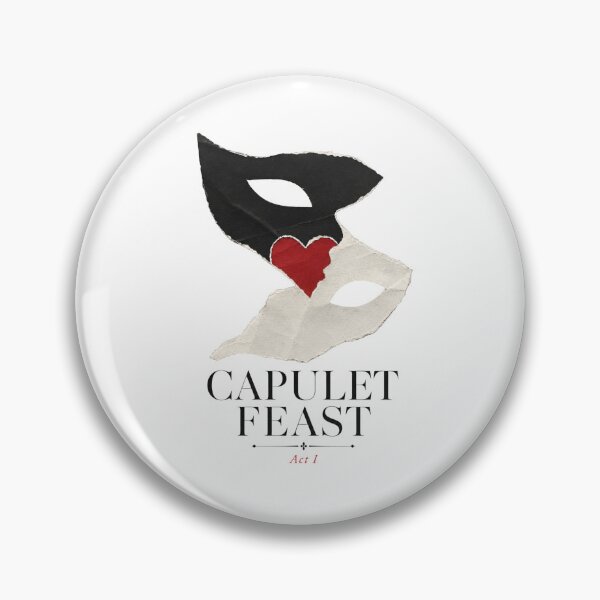 Item preview, Capulet Feast Tattered Mask Collage Heart Art designed and sold by Fenay Designs.