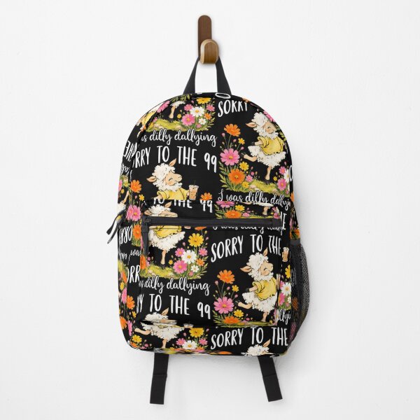 Item preview, Funny Sorry to The 99 I was Dilly Dallying Floral Lost Sheep designed and sold by camronrufuh.