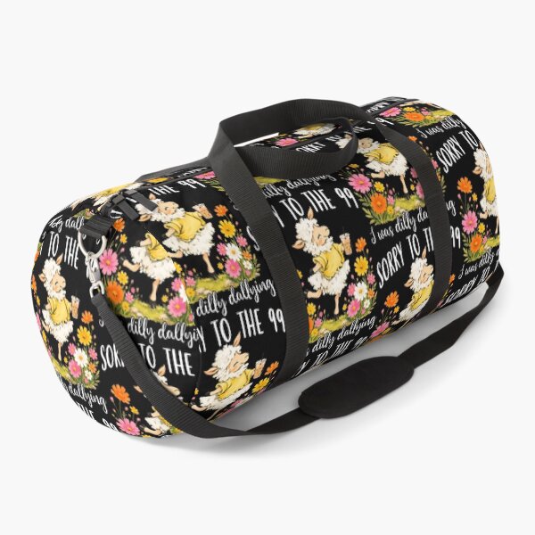 Item preview, Funny Sorry to The 99 I was Dilly Dallying Floral Lost Sheep designed and sold by camronrufuh.