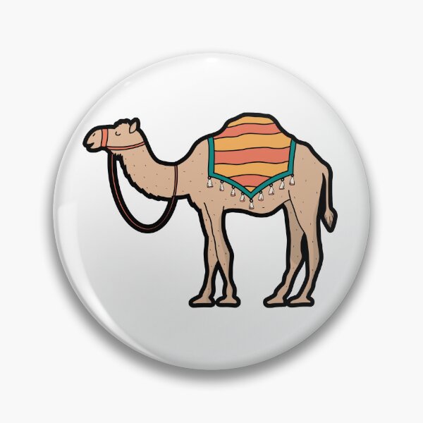 Item preview, Cute Boho Desert Camel Egyptian Illustration Sticker designed and sold by UniqueVibesArt.