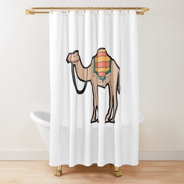 Item preview, Cute Boho Desert Camel Egyptian Illustration Sticker designed and sold by UniqueVibesArt.