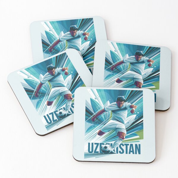 Item preview, Uzbekistan Soccer designed and sold by StudioRedKoala.