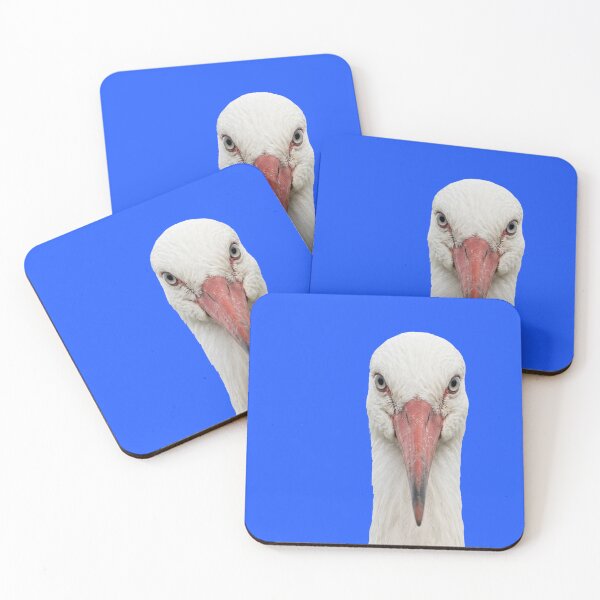 Item preview, Elegant White Stork Looking Forward⁠ designed and sold by ovidiuboc.