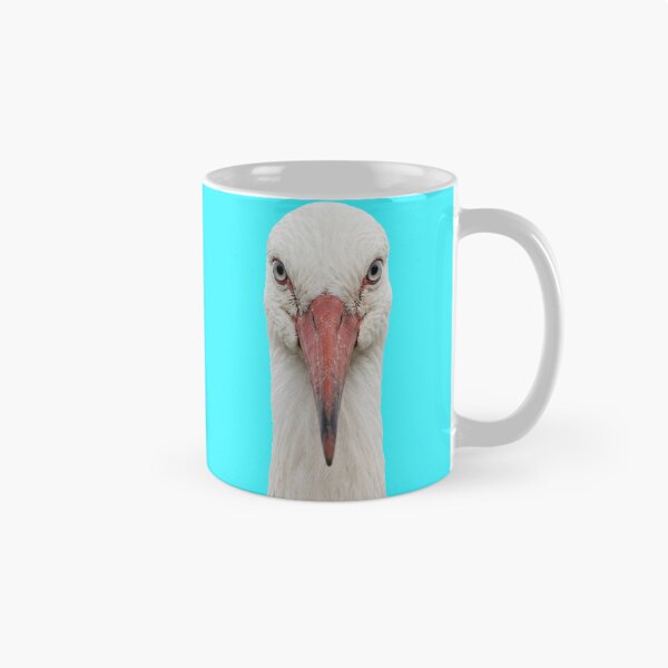 Item preview, Elegant White Stork Looking Forward⁠ designed and sold by ovidiuboc.