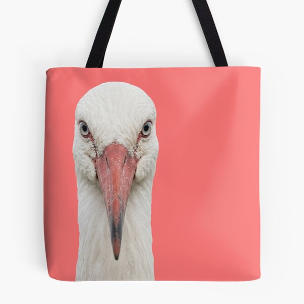 Item preview, Elegant White Stork Looking Forward⁠ designed and sold by ovidiuboc.