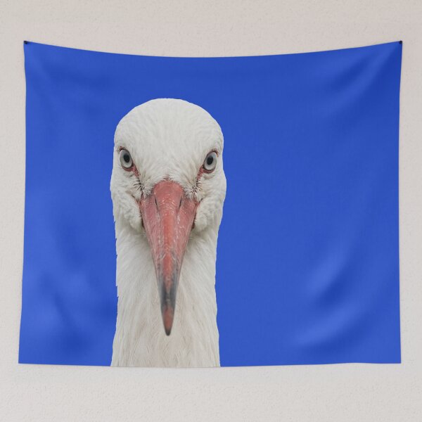 Item preview, Elegant White Stork Looking Forward⁠ designed and sold by ovidiuboc.