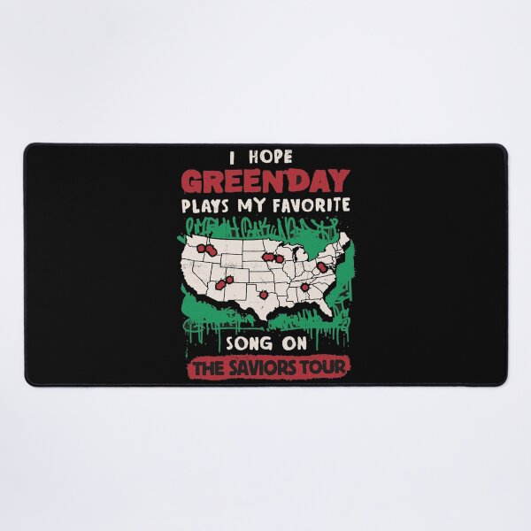 Item preview, Green D A Y rock band legends album fan art THE SAVIORS TOUR designed and sold by LovPrime.