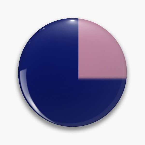 Item preview, Minimalist Blue with Pink Geometric Square designed and sold by pluielegere.