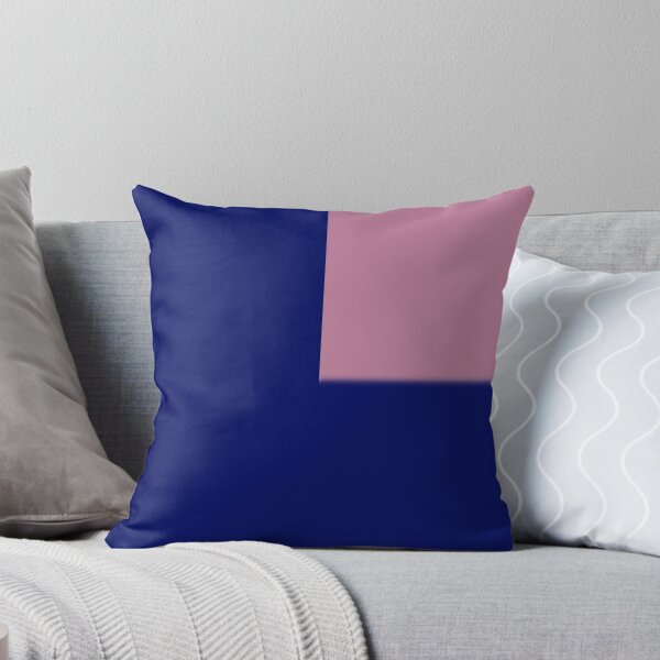 Item preview, Minimalist Blue with Pink Geometric Square designed and sold by pluielegere.
