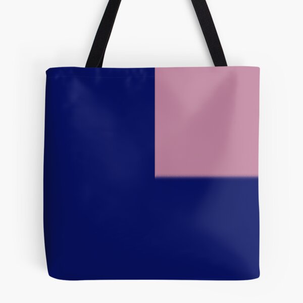 Item preview, Minimalist Blue with Pink Geometric Square designed and sold by pluielegere.