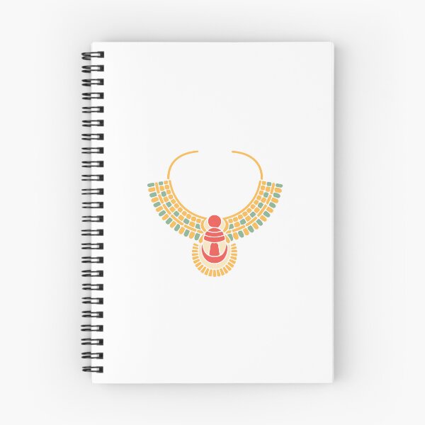 Item preview, Ancient Egyptian Scarab Necklace Pharaoh Gold Jewelry designed and sold by UniqueVibesArt.