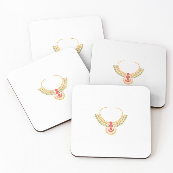 Item preview, Ancient Egyptian Scarab Necklace Pharaoh Gold Jewelry designed and sold by UniqueVibesArt.