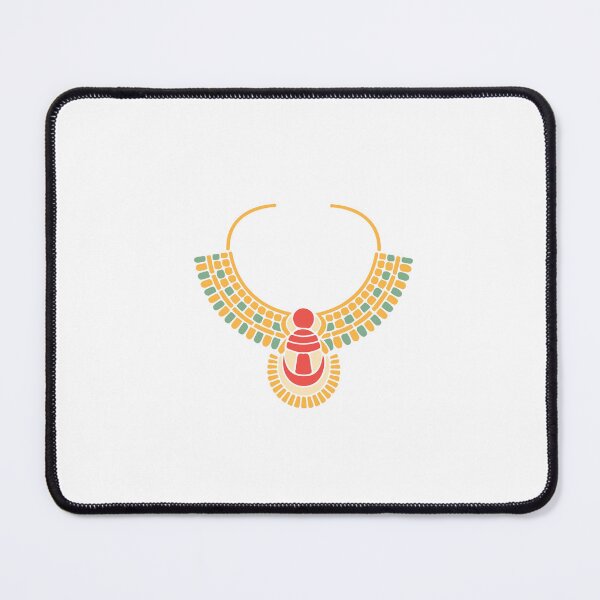 Item preview, Ancient Egyptian Scarab Necklace Pharaoh Gold Jewelry designed and sold by UniqueVibesArt.