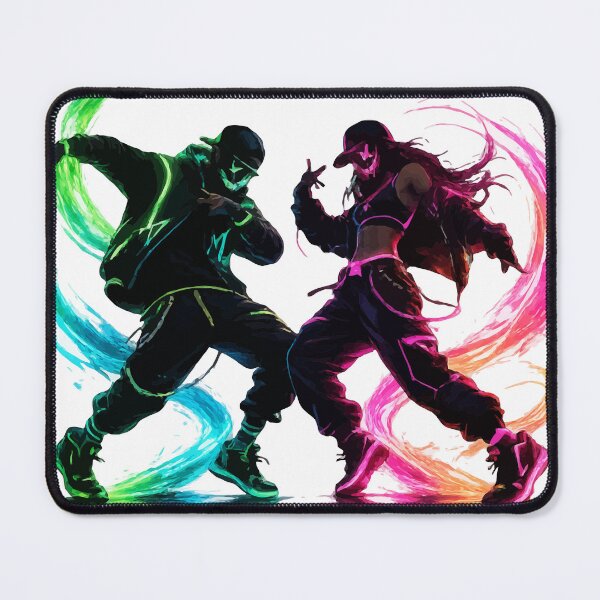 Item preview, Neon Cypher / Neon Breakdance Collection designed and sold by ValentynaTyshenkoArt.