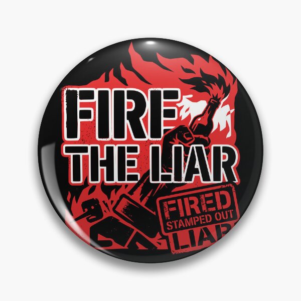 Item preview, Fire The Liar Gritty Protest Molotov Art designed and sold by Imaginationbeyond.