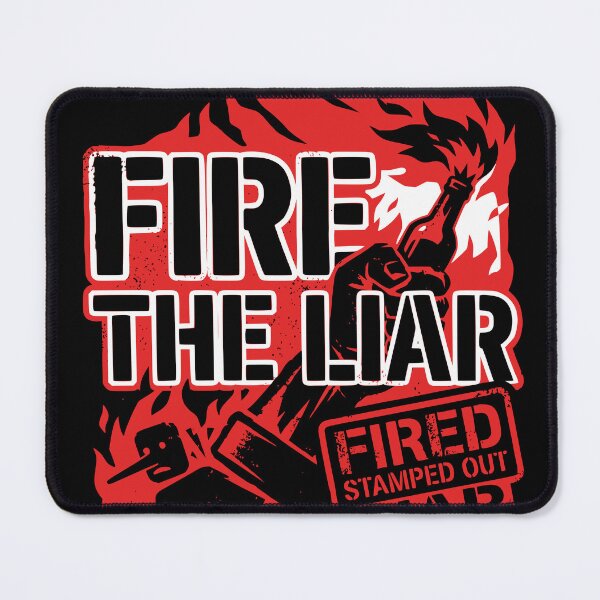 Item preview, Fire The Liar Gritty Protest Molotov Art designed and sold by Imaginationbeyond.