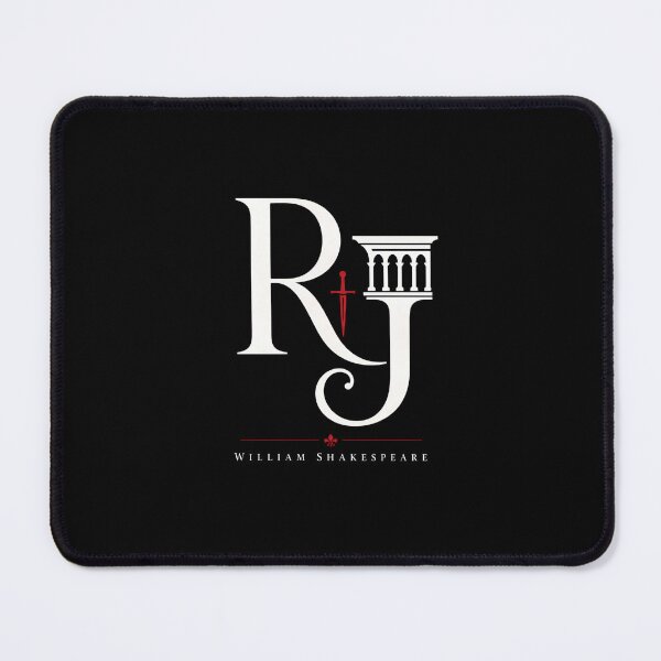 Item preview, Romeo and Juliet RJ Monogram Balcony Dagger Art designed and sold by Fenay Designs.