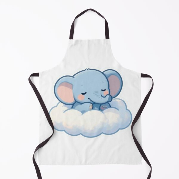 Item preview, A Tiny Baby Elephant - a Soft Fluffy Cloud designed and sold by DigitfanStudio.