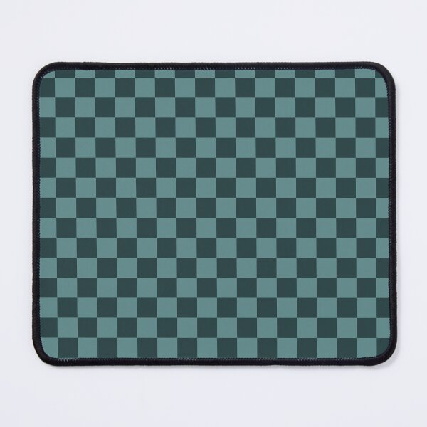 Item preview, Deep teal & steel teal checkered designed and sold by Mint + Midnight.