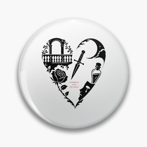 Item preview, Romeo and Juliet Heart Of Icons Tragedy Art designed and sold by Fenay Designs.
