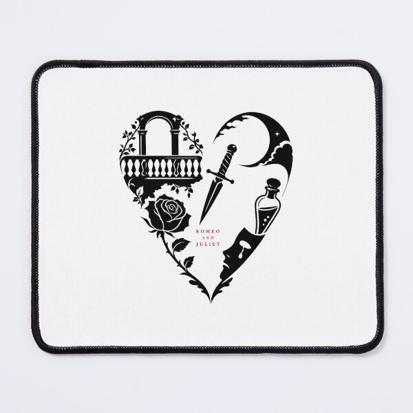 Item preview, Romeo and Juliet Heart Of Icons Tragedy Art designed and sold by Fenay Designs.