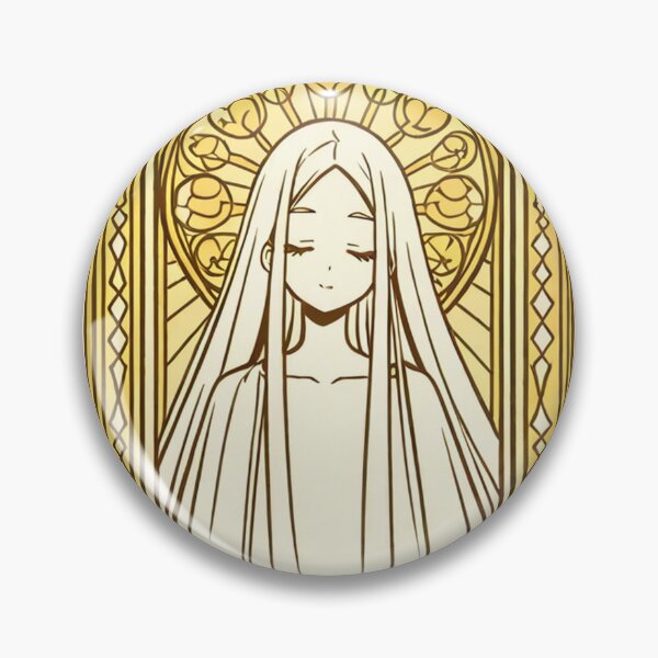 Item preview, Portrait - Woman closed eyes golden frame designed and sold by AnimeShin.